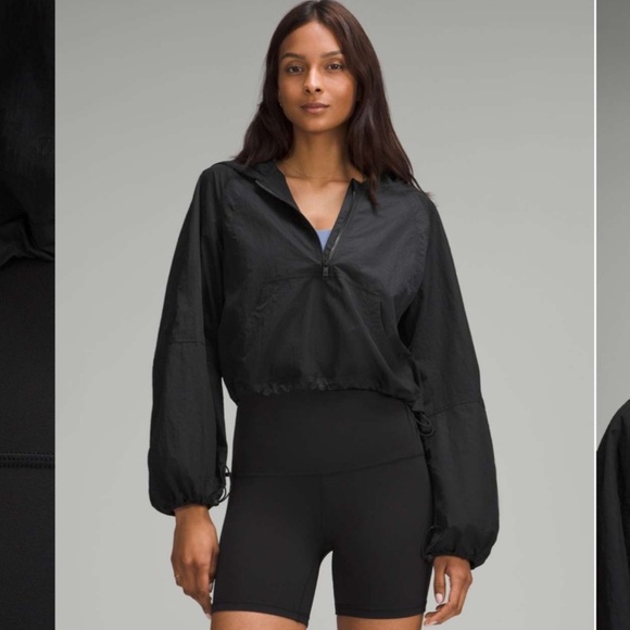 lululemon athletica Jackets & Blazers - NWT Lululemon Scuba Cropped Anorak Black